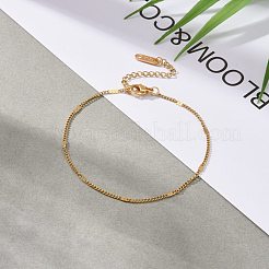 Ионное покрытие (ip) 304 нержавеющая сталь figaro цепи браслеты&nbsp;BJEW-JB06268