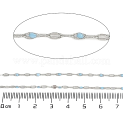 Латунные цепочки&nbsp;AJEW-Q153-02P-08