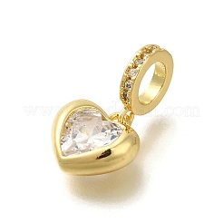 Реечное покрытие латунь с подвесками из кубического циркония&nbsp;KK-Z086-16G