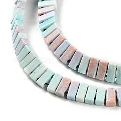 Натуральные бусины из радужного алашанского агата&nbsp;G-NH0022-K01-01