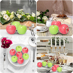 16шт 2 цвета пенопласта имитация яблока&nbsp;DJEW-CA0001-42