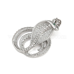 Латунные микро проложить кубического циркония подвески&nbsp;KK-R230-04P