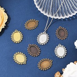 20шт 4 цвета сплава подвеска кабошон настройки&nbsp;FIND-YW0009-23