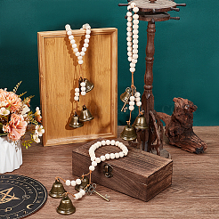 Железо колокол подвесные украшения&nbsp;HJEW-OC00025