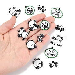 14шт 6 стиля подвески из сплава с эмалью&nbsp;ENAM-FS0002-60