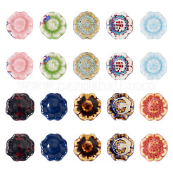 20шт фарфоровые бусины ручной работы&nbsp;PORC-TA0001-28