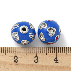 Платинового сплава эмали бусы FIND-E044-25P