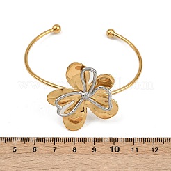 Браслеты из нержавеющей стали 304 для женщин&nbsp;BJEW-C121-01GP