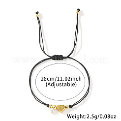 Богемный стиль цветной искусственный жемчуг сердце медная бусина женский браслет ювелирные изделия CS9892-2