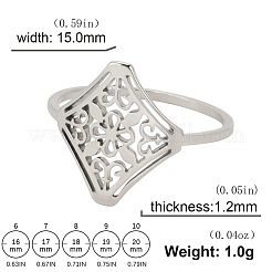 201 перстень из нержавеющей стали&nbsp;FS-WG07FAA-04