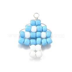 Подвески из стеклянных бусин&nbsp;PALLOY-TA00278