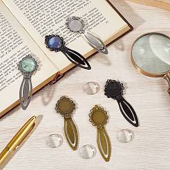 6 шт. 6 стиля закладки из сплава кабошон&nbsp;FIND-SC0015-30