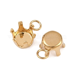 Подвески-подвески со стразами из нержавеющей стали 304&nbsp;STAS-B121-01A-G