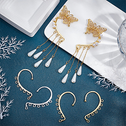 36шт 3 цвета сплава ушные манжеты выводы FIND-CA0005-23