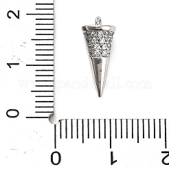 Латунные микро проложить кубического циркония подвески&nbsp;KK-L229-035P