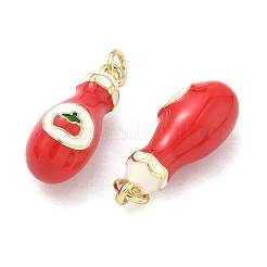 Латунь эмаль подвески&nbsp;KK-F933-15G