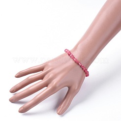Браслеты из натурального родохрозита&nbsp;BJEW-JB04661-08