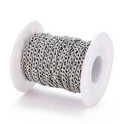 Цепь Figaro из нержавеющей стали 304&nbsp;CHS-M003-12P-D