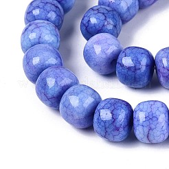 Нити из окрашенных стеклянных бусин с эффектом омбре&nbsp;GLAA-N067-01A-12