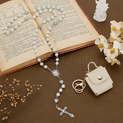 1 шт. кулон из цинкового сплава с крестом Иисуса&nbsp;NJEW-FG0001-22