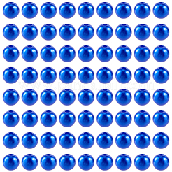 Окрашенный распылением абс-пластик имитация жемчужных бусин&nbsp;OACR-PA0001-38B-01