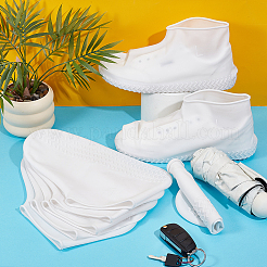 Силиконовые бесшумные нескользящие бахилы&nbsp;AJEW-WH0348-952C