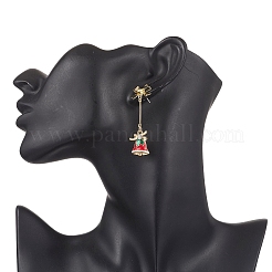 Сплав эмаль серьги&nbsp;EJEW-JE06564