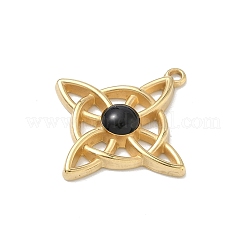 Подвески из нержавеющей стали 304 с эмалью&nbsp;STAS-G371-05G-02