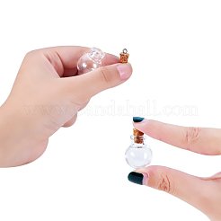 Стеклянные бутылки стеклянные фляги&nbsp;AJEW-PH0015-03