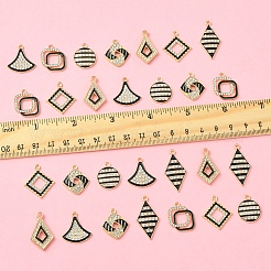 28шт 7 стиля подвески из сплава с эмалью&nbsp;FIND-FS0003-23