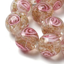 Ручной золотой песок бусины бисер нитей&nbsp;LAMP-OC0001-53C