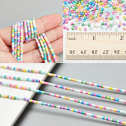 2 нить бусин лэмпворк ручной работы&nbsp;LAMP-NB0002-08C