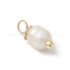 Подвески из натурального культивированного пресноводного жемчуга и риса&nbsp;PALLOY-JF03919-02