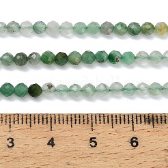 Природные африканские нефритовые бусы пряди&nbsp;G-C262-A03-3mm