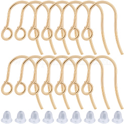 20 шт. крючки для сережек из хирургической нержавеющей стали 316&nbsp;STAS-BBC0008-55G