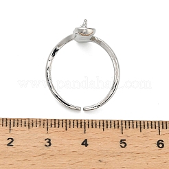 Латунные крепления колец для пальцев&nbsp;KK-L184-57P