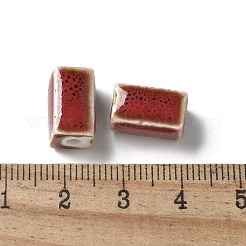 Фарфоровые бусины ручной работы&nbsp;PORC-L080-D05