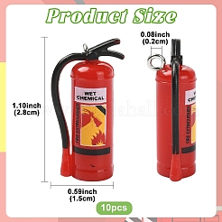 Подвески из непрозрачной смолы 10 шт.&nbsp;FIND-YW0009-90