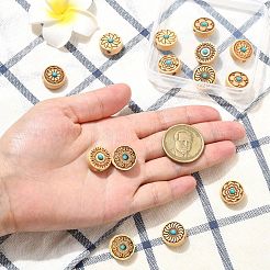 14шт 7 вида деревянных бусин&nbsp;WOOD-CJ0002-42