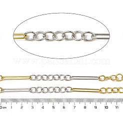 Двухцветные звеньевые цепи из нержавеющей стали 304 с ионным покрытием (IP)&nbsp;CHS-M006-05PG