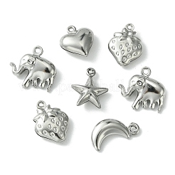 60 шт. 5 стиля подвески из нержавеющей стали 304&nbsp;STAS-FS0001-45