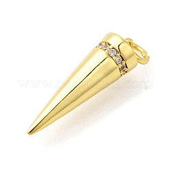 Стойки обшивки латунь микро проложить Циркон подвеску&nbsp;KK-S396-74G