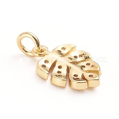 Латунные микро проложить кубического циркония подвески&nbsp;X-ZIRC-E164-20G