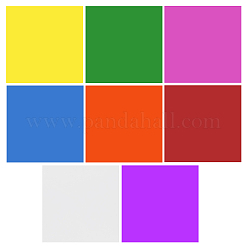 120 шт. 8 цвета квадратная упаковка для конфет из полипропилена&nbsp;DIY-WH20055-017A