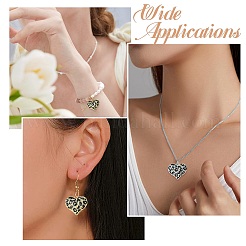 2 шт. 2 цвета латунные подвески с микропаве и кубическим цирконием&nbsp;KK-CJ0003-16