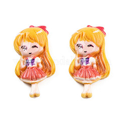 Непрозрачные кабошоны из смолы&nbsp;LS-CRES-N018-050