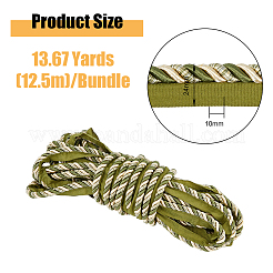 12.5 м полиэфирный витой шнур для губ&nbsp;OCOR-WH0071-90B