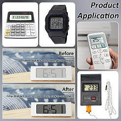 4 шт. замена поляризационной пленки для ЖК-дисплея для животных&nbsp;DIY-BC0016-27