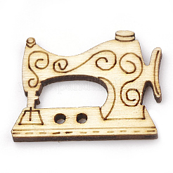 Деревянные пуговицы и кабошоны&nbsp;WOOD-S040-72