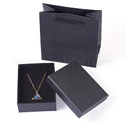 1 шт. ожерелья из нержавеющей стали с сухоцветами&nbsp;NJEW-TA0001-19A